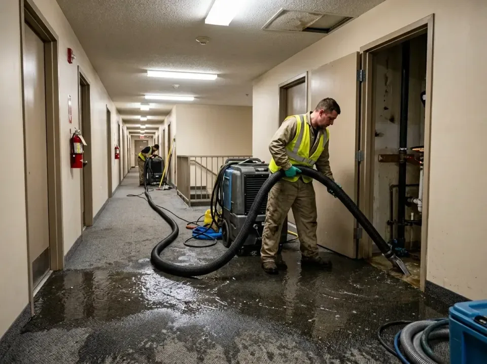 multi-unit-apartment-hallway-f-005 — frequently asked questions, Emergency Burst Pipe Water Extraction & Removal in Utah